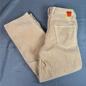 Empyre Corduroy Pants Size 27 Tan Skate Straight Leg Cotton Casual